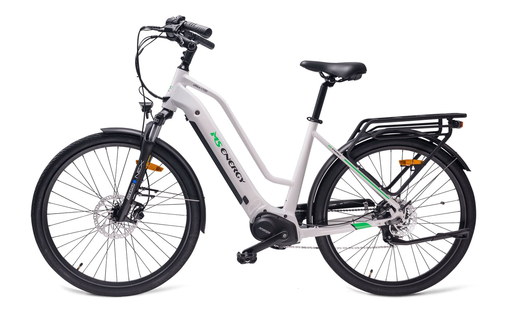 MS ENERGY Električni bicikl eBike c100 beli