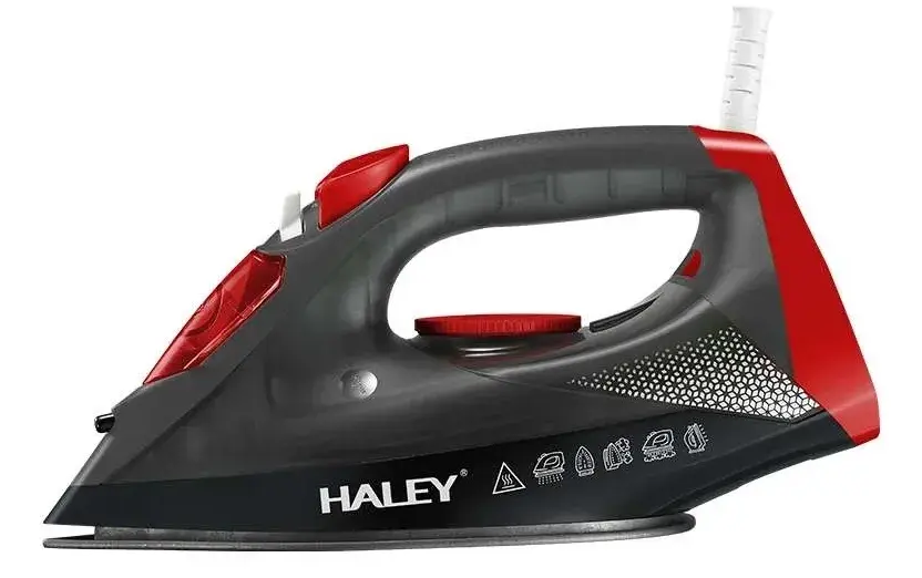 Haley Pegla na paru HY2098, 2400W, 230ml, Crno-crvena