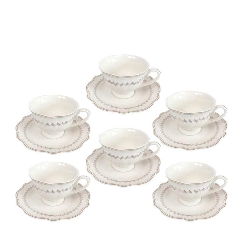 Sigma Porcelanski set za kafu GS6-7921, 220 ml, 6 komada